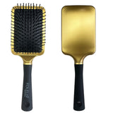 FOLELLO Combo Pack of Hair Brush for Men/Women with 1 Paddle Hair Brush, 1 Hair Styling Brush & 1 Round Paddle Hair Brush | Hair Styling Brush for Blow Drying & Detangling (Set of 3)