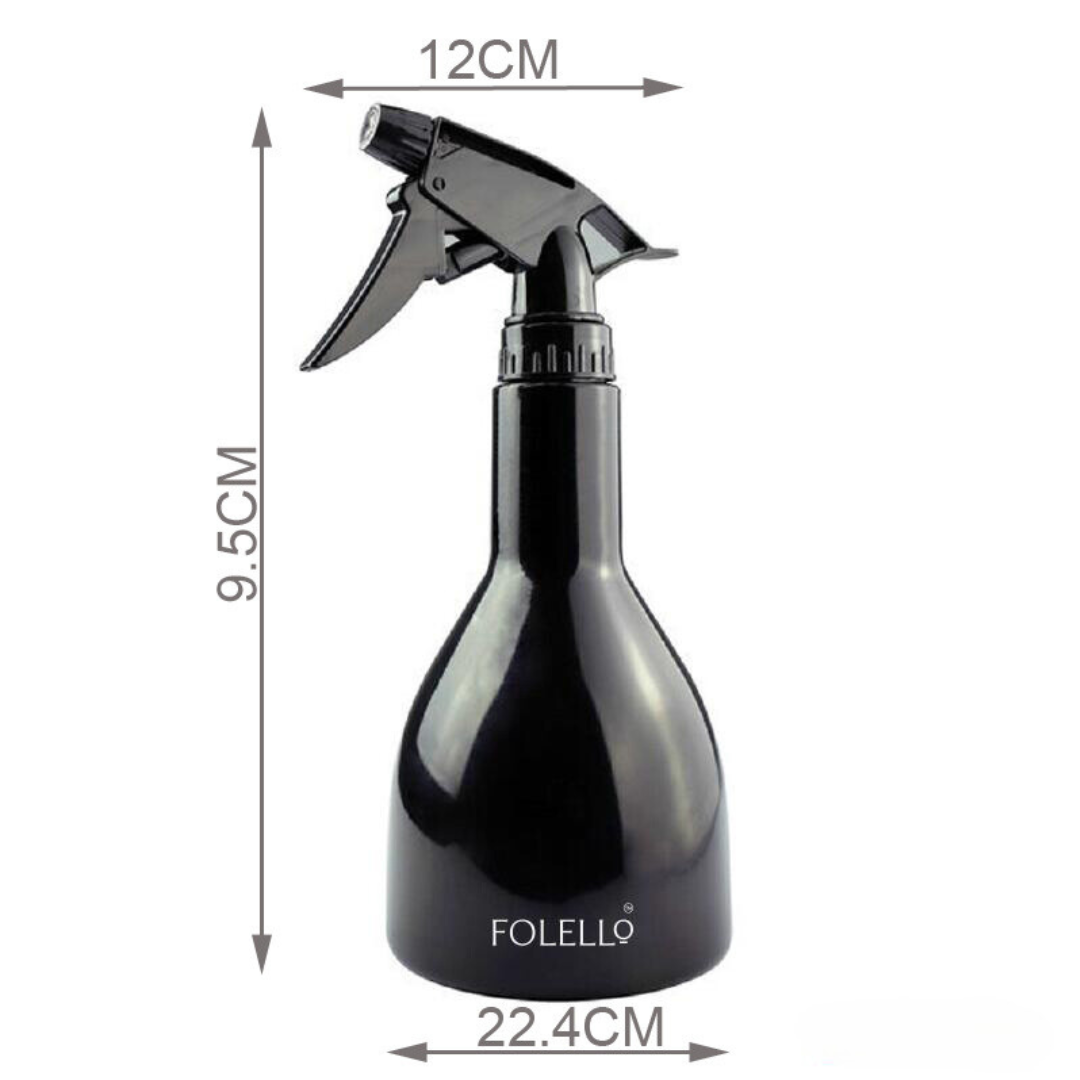 FOLELLO Hair Care Spray Bottles Bundle: 500ml Precision Spray + 300ml Targeted Sprayer