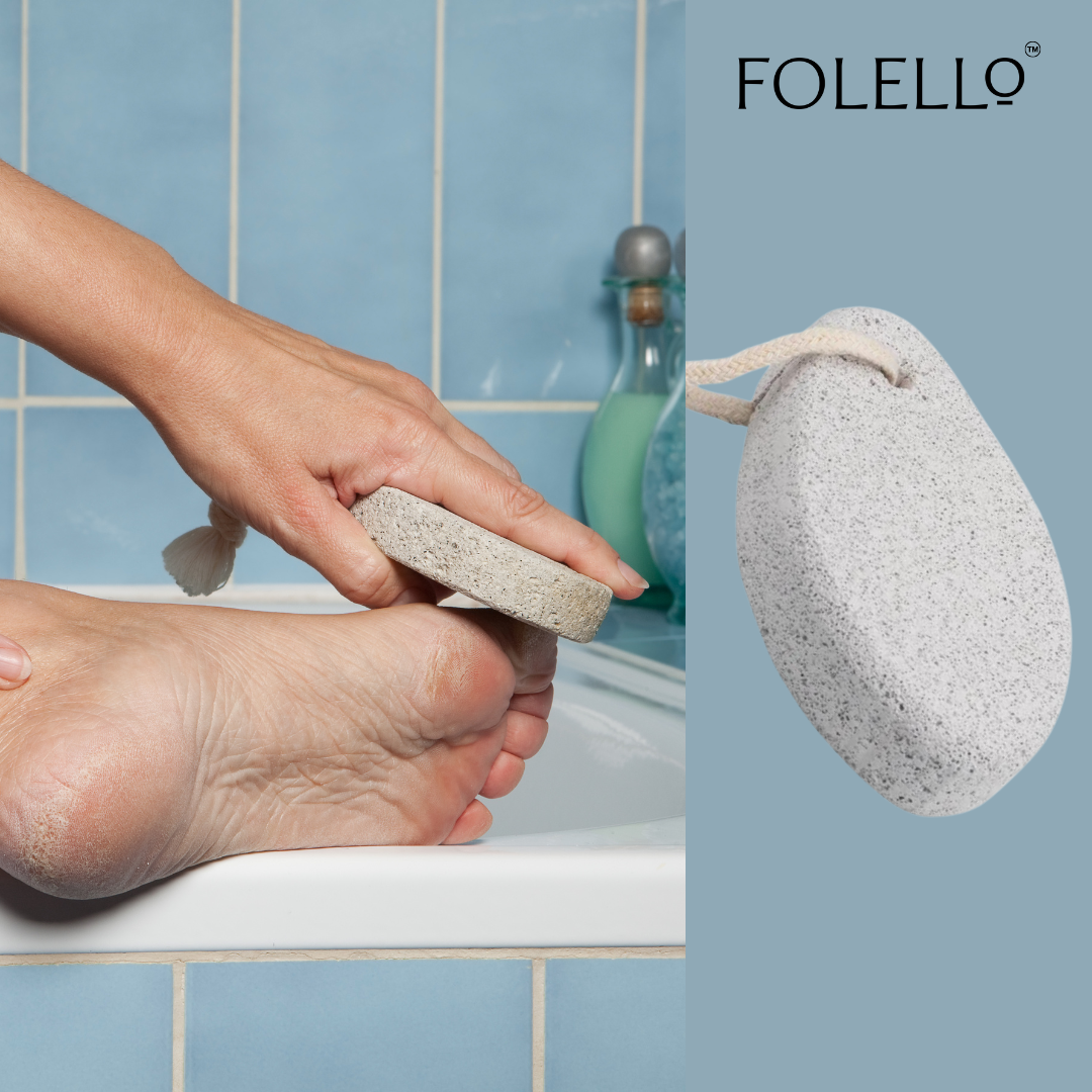 Complete Foot Care Set: Premium Nail Clipper, Wooden Double-Sided Foot Filer, Callus Remover, Pumice Stone