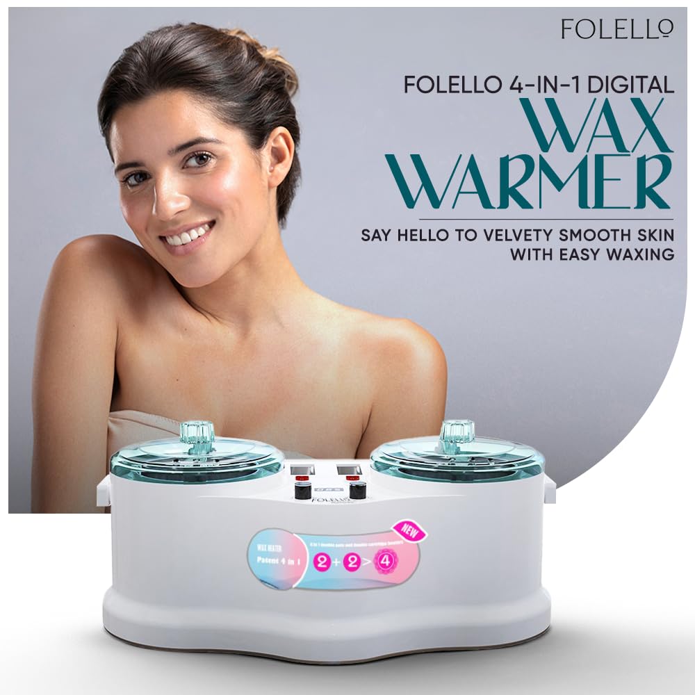 Wax Heater Warmer | Double Chamber | Professionals & Salons (FHC-003)