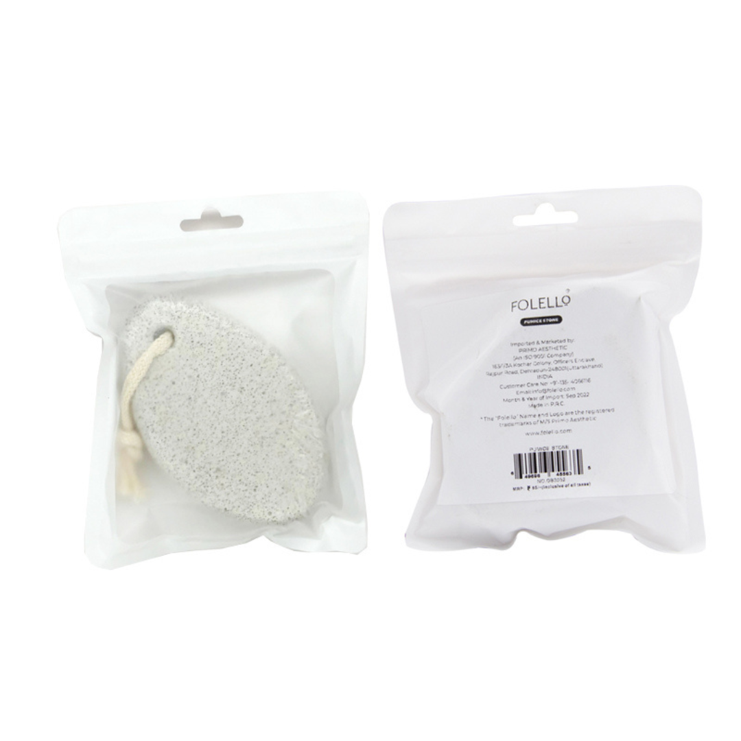 Pumice Stone For Feet Dead Skin Removal | Pedicure Tool - Removes dirt & dead cells | Moisturizes crack heels | Works efficiently on dry skin (GB-3052)