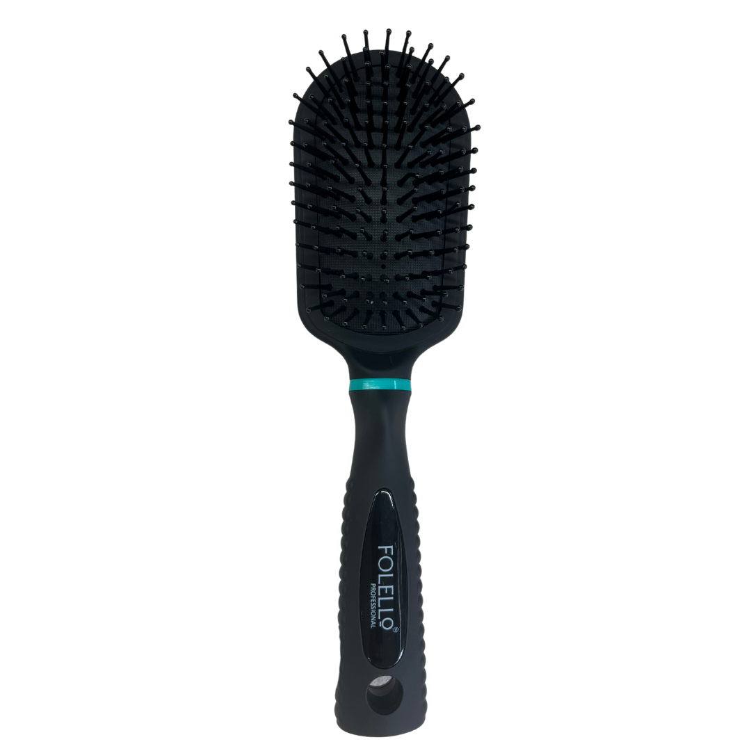 Premium Collection Round Paddle Hair Brush for Men & Women FX-9585TD