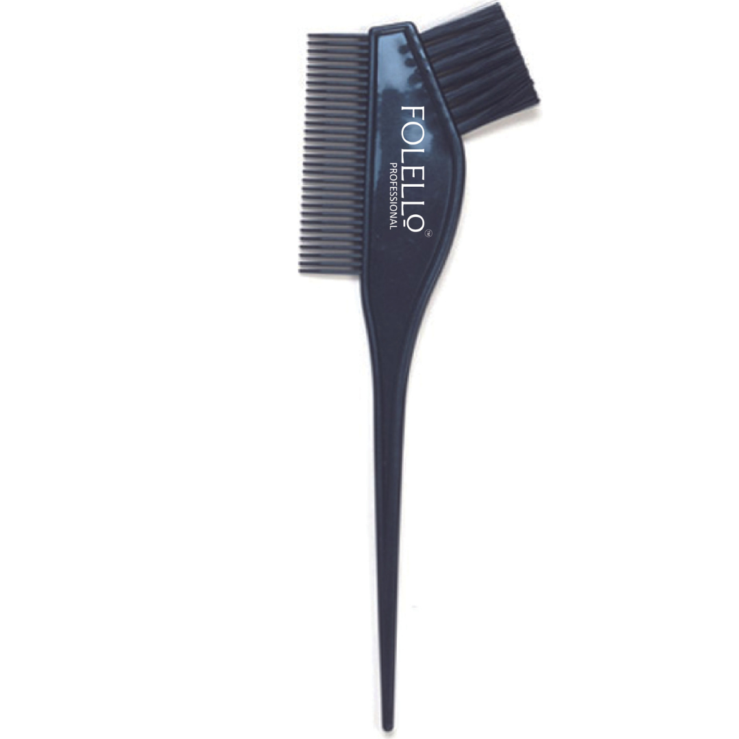 Rat Tail Hair Dye Tint Brush with Integrated Comb FX-9293N